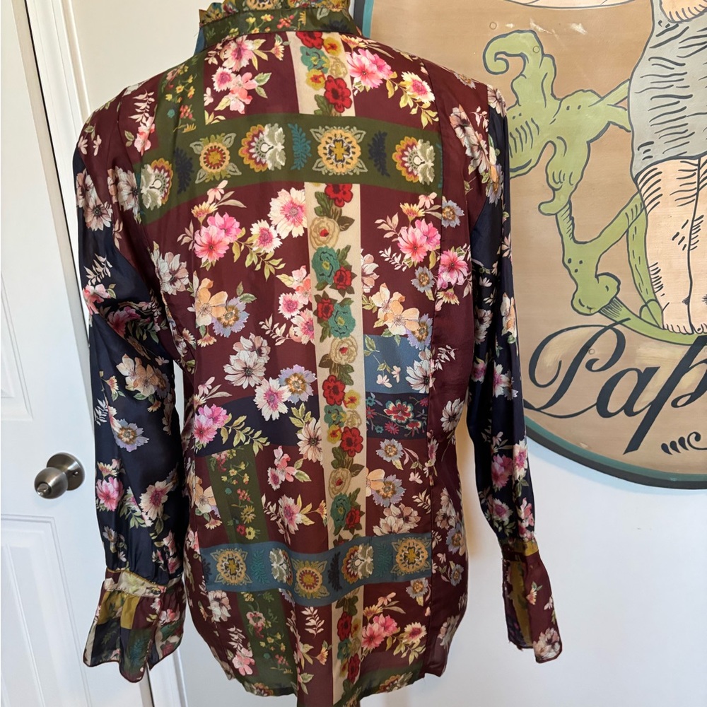 Johnny Was Laurie Milan blouse - Picture 3 of 10